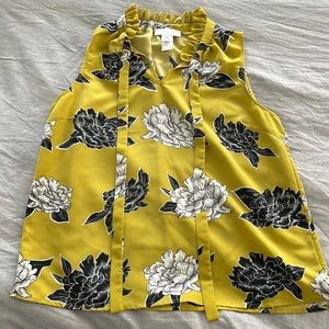 Corey Lynn Calter Tie Neck Top